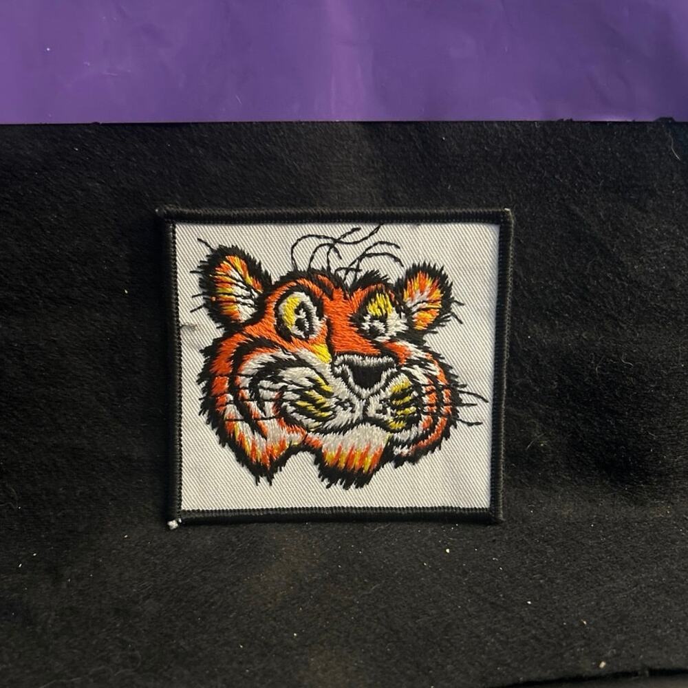 Pre 1970’s Esso Tiger "Put a Tiger in Your Tank" Unused Embroidered Patch